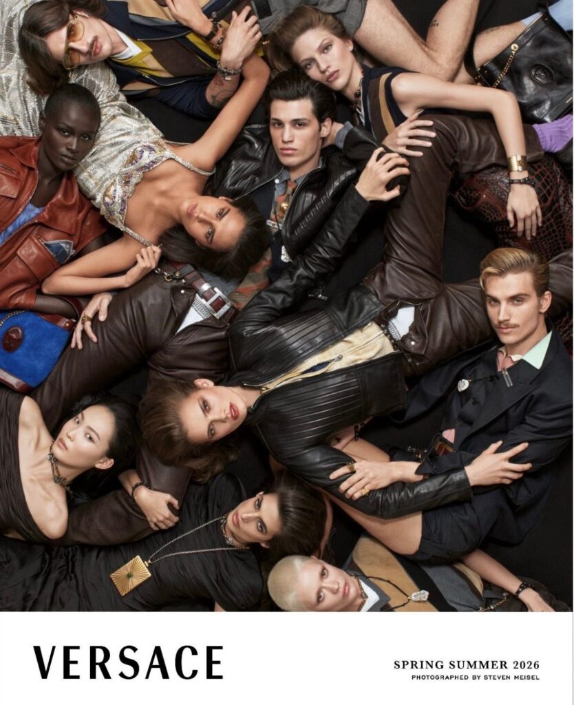 Santiago for Versace SS26 Worldwide Campaign