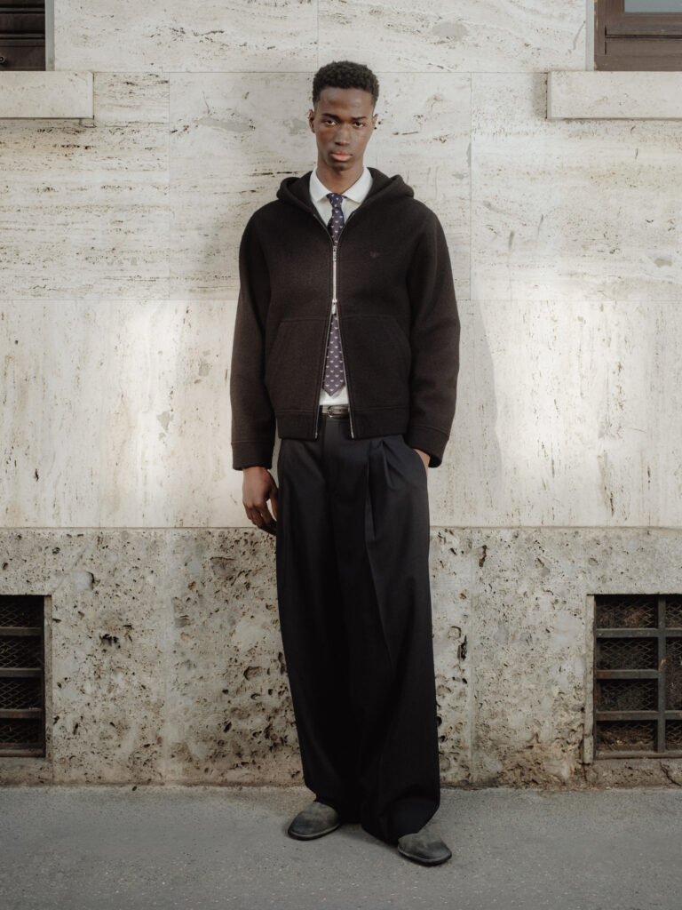 SAYON — For Emporio Armani x Flannels